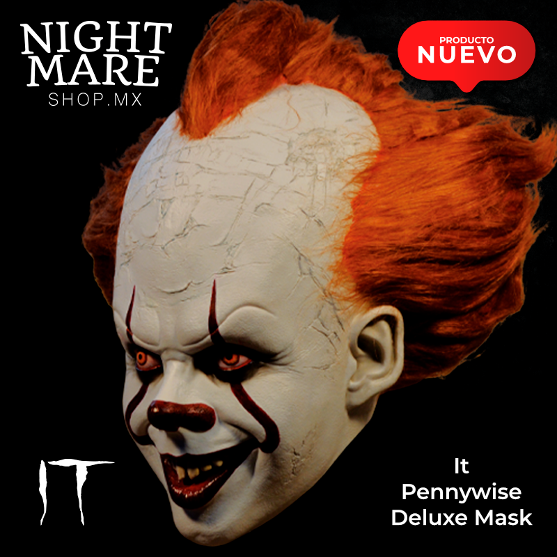 It Pennywise Deluxe Mask