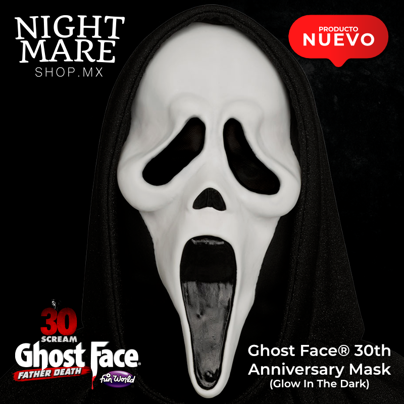 Ghost Face® 30 Aniversario de Fun World, vista principal