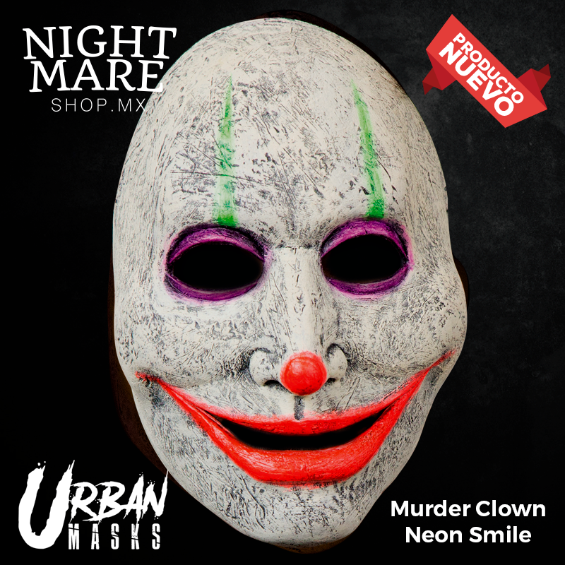 Murder Clown Neon Smile