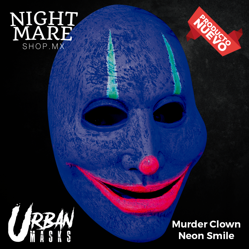 Murder Clown Neon Smile
