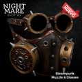 Steampunk Muzzle & Glasses