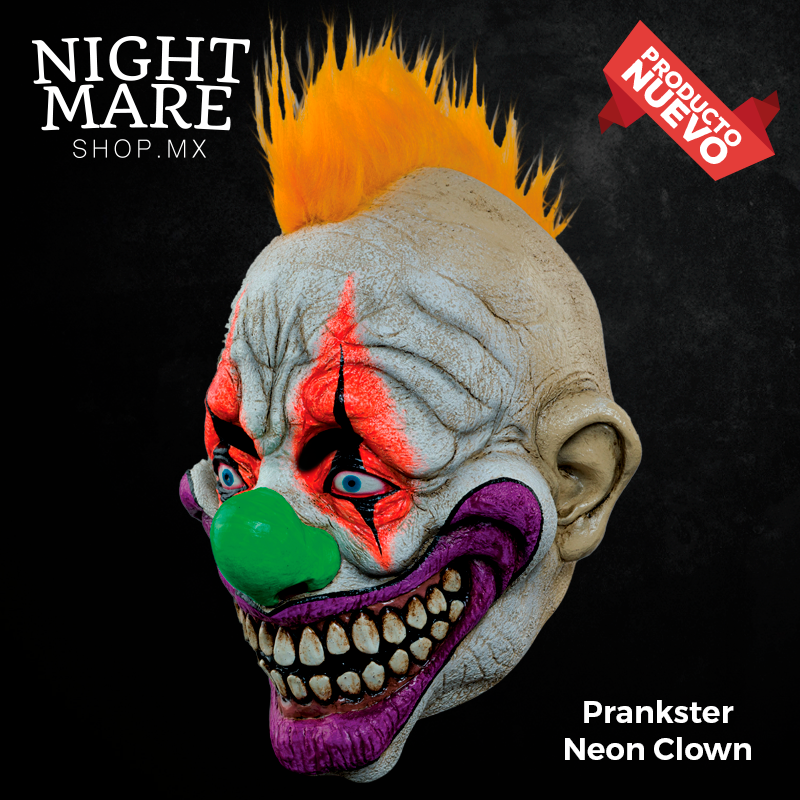 Prankster Neon Clown