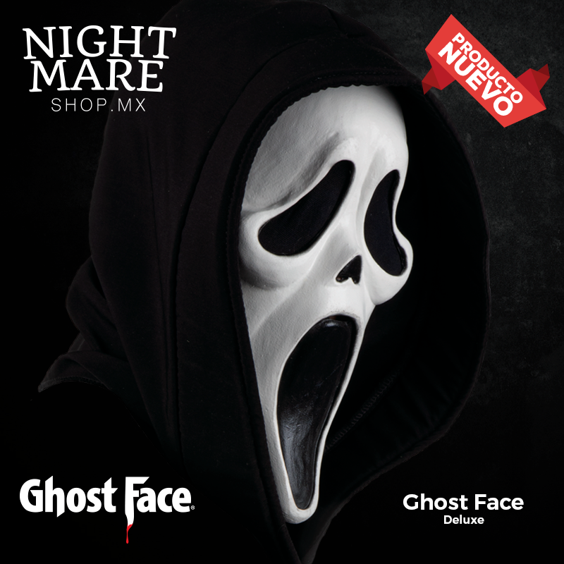 Máscara Ghost Face® Deluxe de látex, vista principal