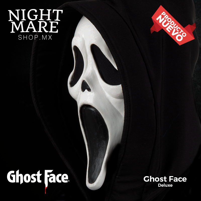 Máscara Ghost Face® Deluxe de látex, vista adicional 3