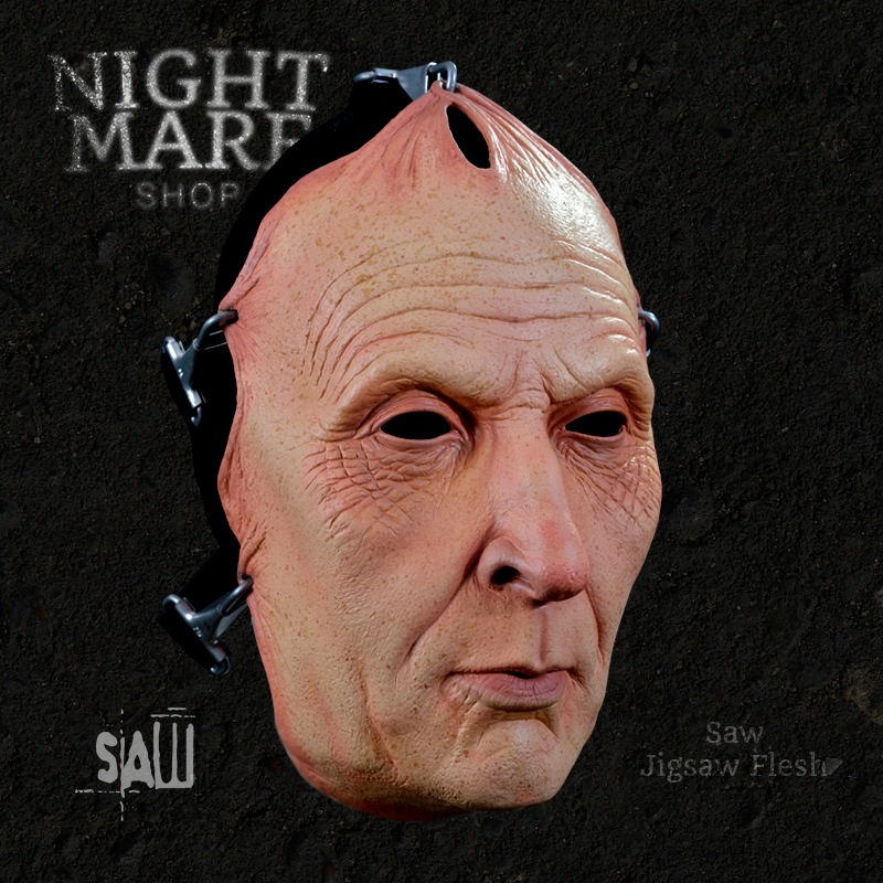 Jigsaw Flesh Face Mask